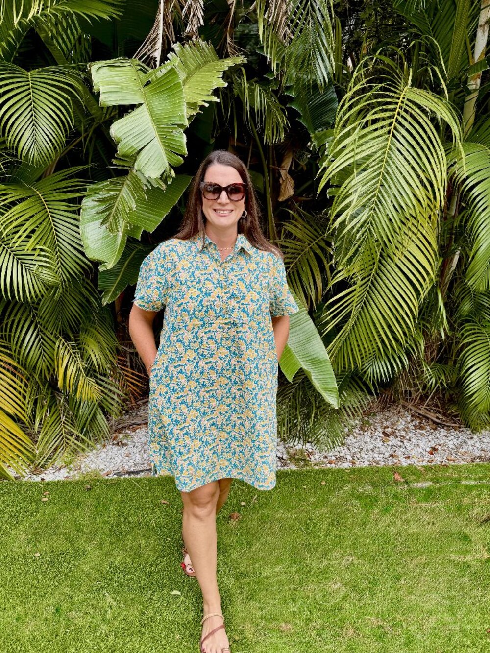 NWOT Sunshine Tienda Paradise Floral Mini Dress